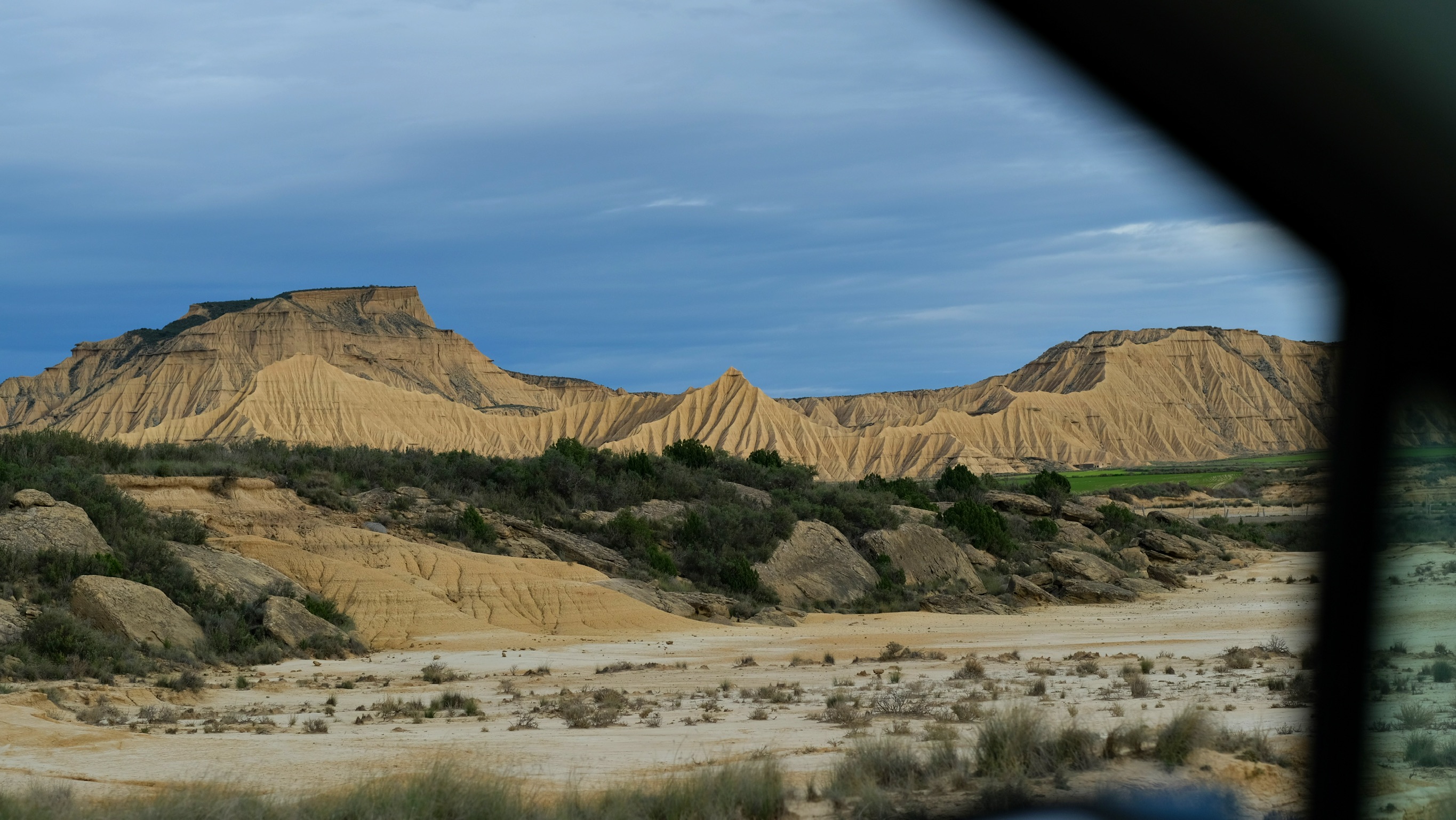 Le circuit en voiture à travers le désert des Bardenas