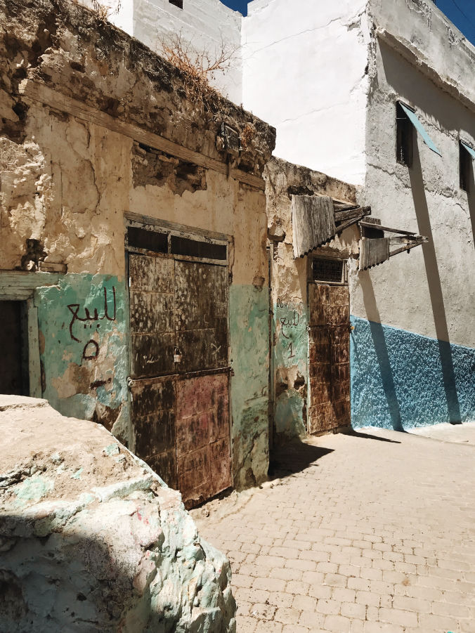 Les rues colorées de la médina de Moulay Idriss