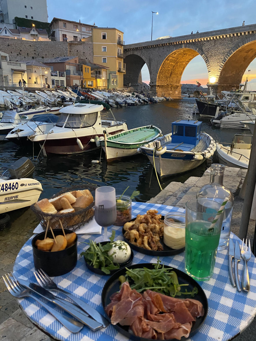 Le restaurant Viaghji Di Fonfon au Vallon des Auffes
